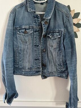American Eagle Outfitters Light Blue Denim Jacket